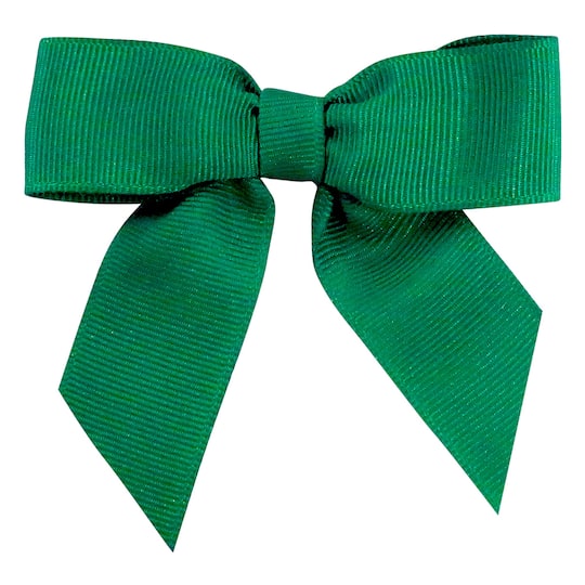 JAM Paper 7/8" Grosgrain Twist Tie Bows
